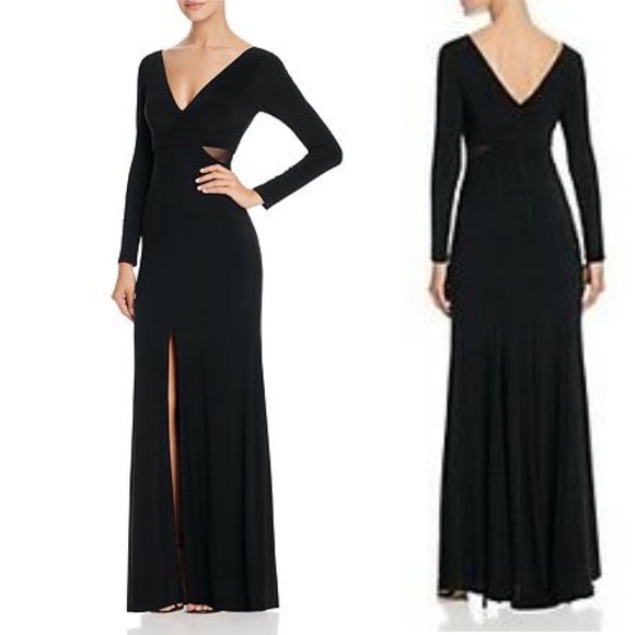 bloomingdales black gown